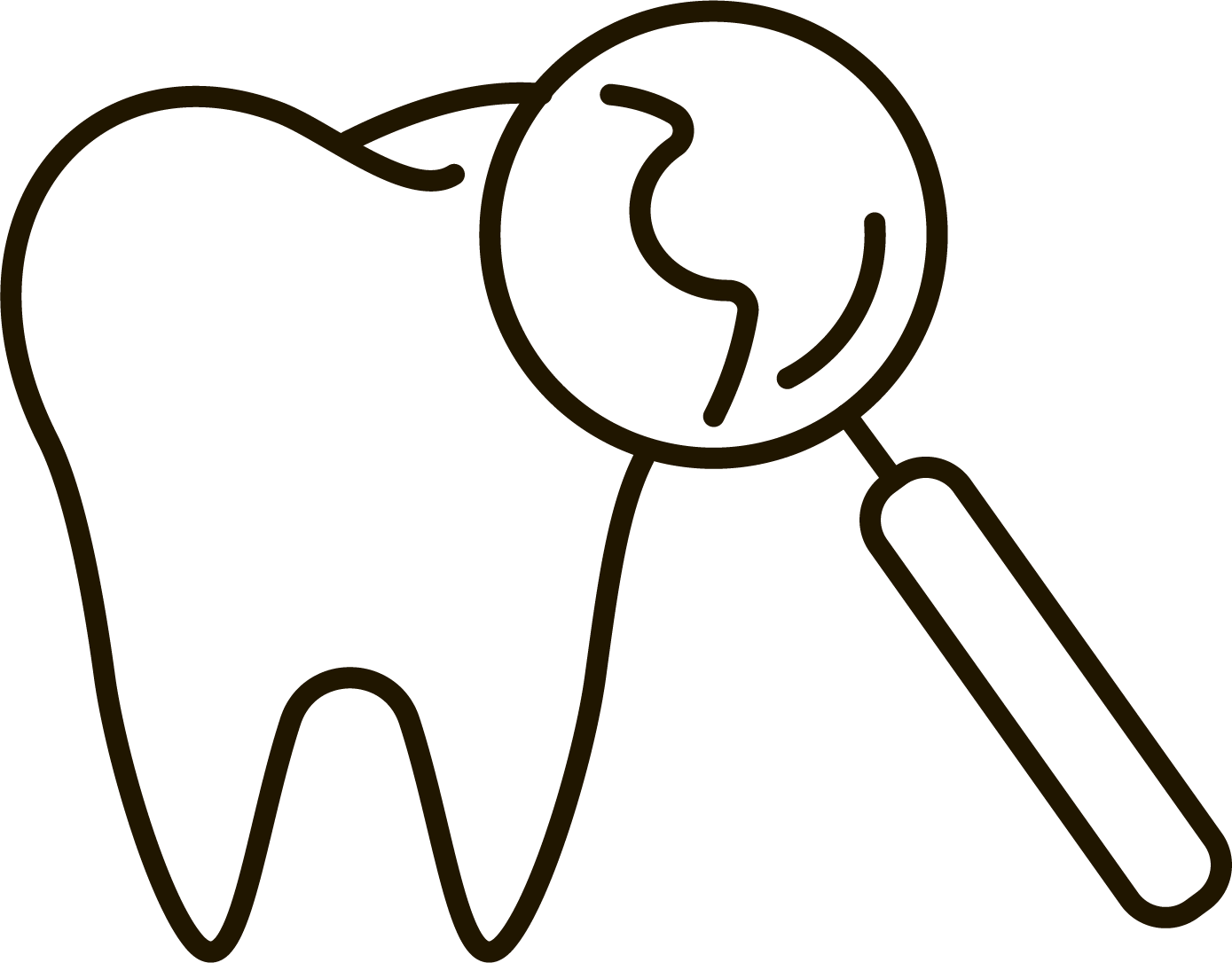 cavity tooth icon