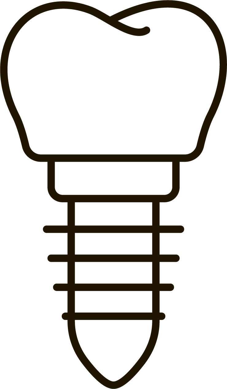 dental implant icon